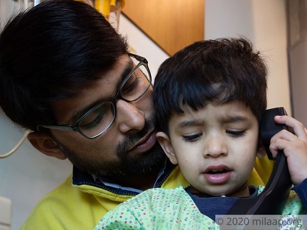 Saatvik needs your help to fight disease