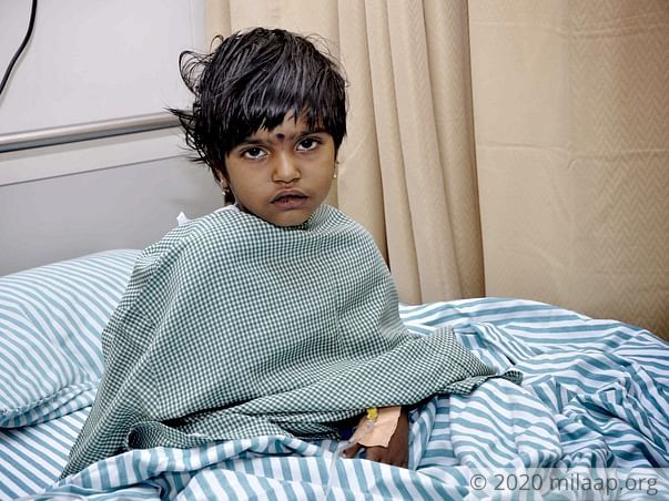Akshara needs your help to undergo her treatment