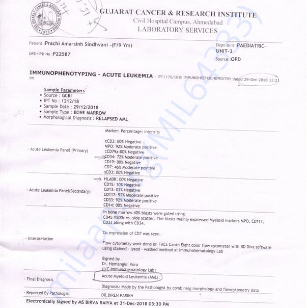 Medical Report