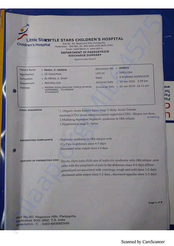 Medical Report