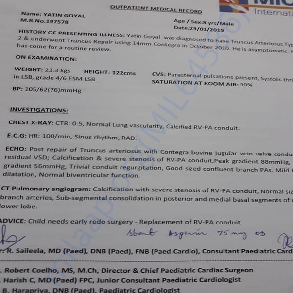 Medical Report