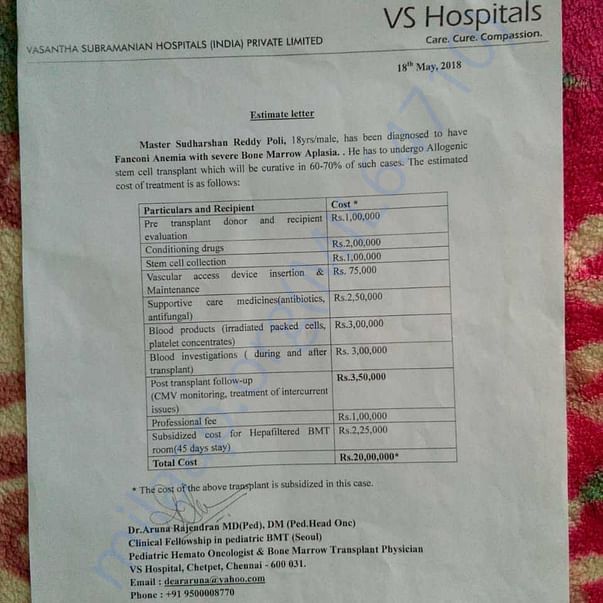 Estimation Letter