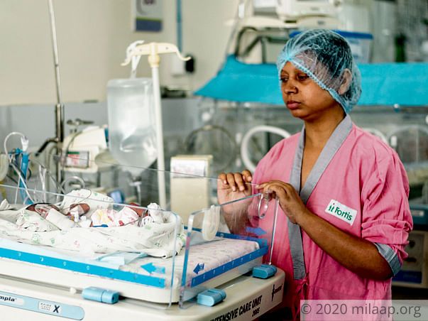 Baby of Nafisa Khatun needs your help to survive