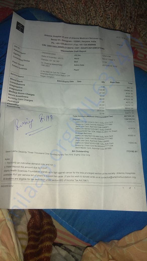 Invoice till 9.02.2019