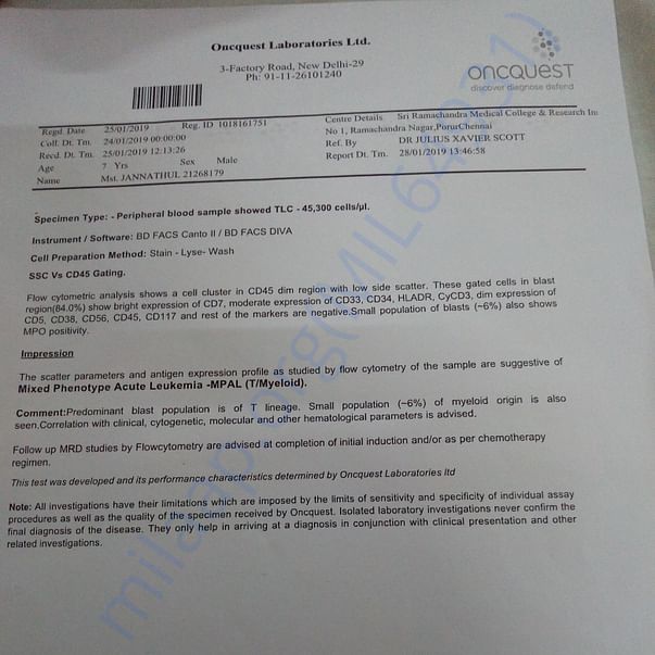 Medical Report