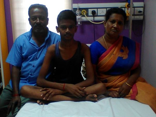 Help Yogeswaran Fight Cancer