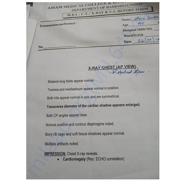 Medical Report