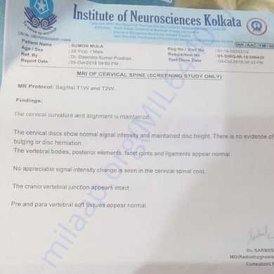 Medical Report