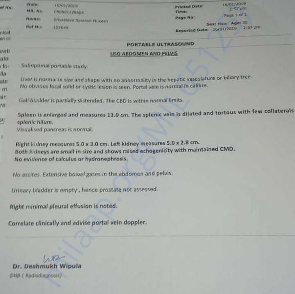 Medical Report