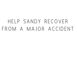 Help Sandy Recover From A Major Accident