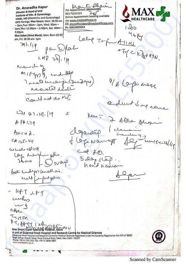 Medical Report