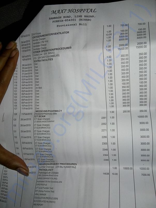 Provisional Bill
