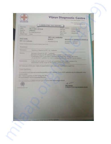 Medical Report