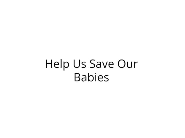 Please Help My Premature Twins Survive