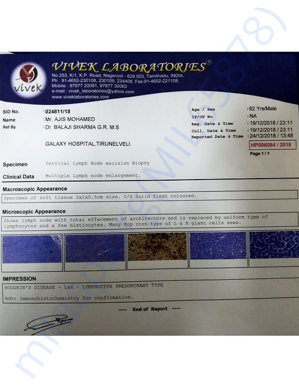 Medical Report