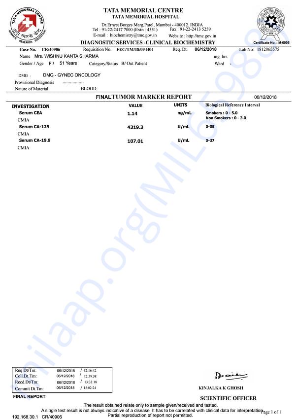 Medical Report