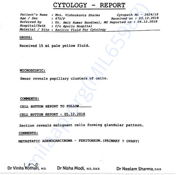 Medical Report