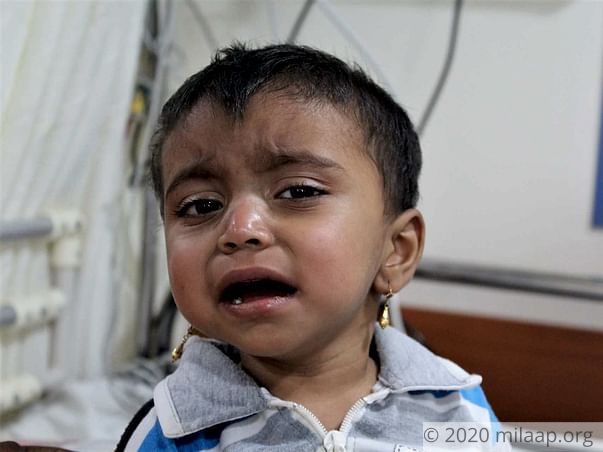 Innocent Child Believes His Father Will Save Him From Cancer