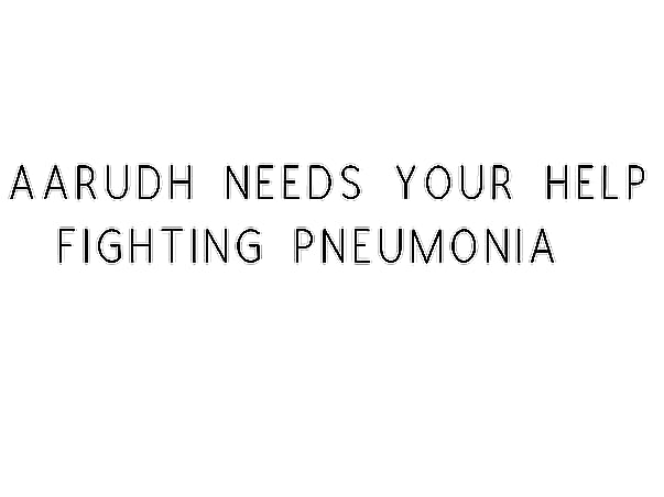 Aarudh needs your help
