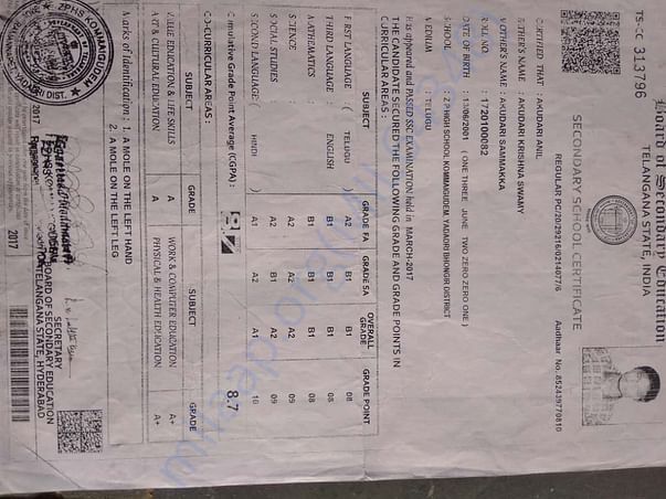 This is Mr. Anil, brother of Mr. Rajkumar, SSC memo