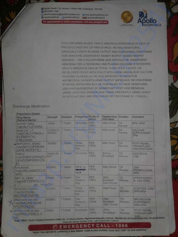 Medical documents