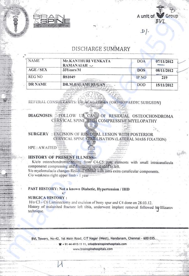 Hospital reports