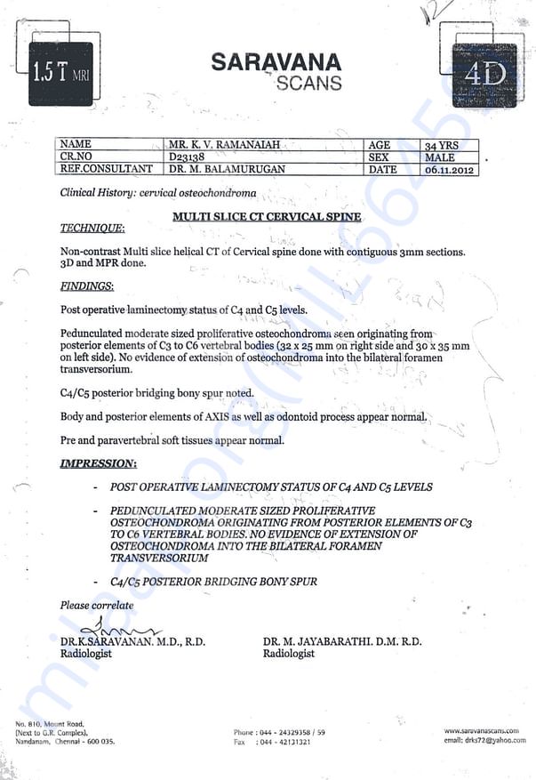 Hospital reports