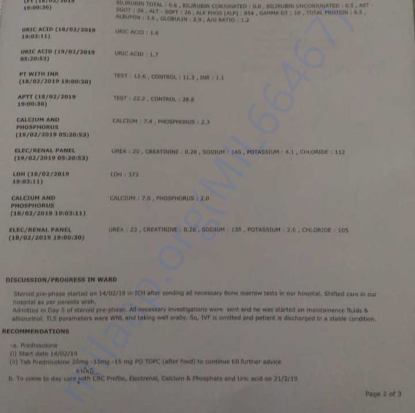Medical Report