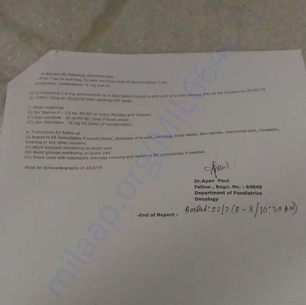 Medical Report