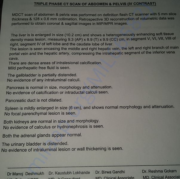 Medical Report
