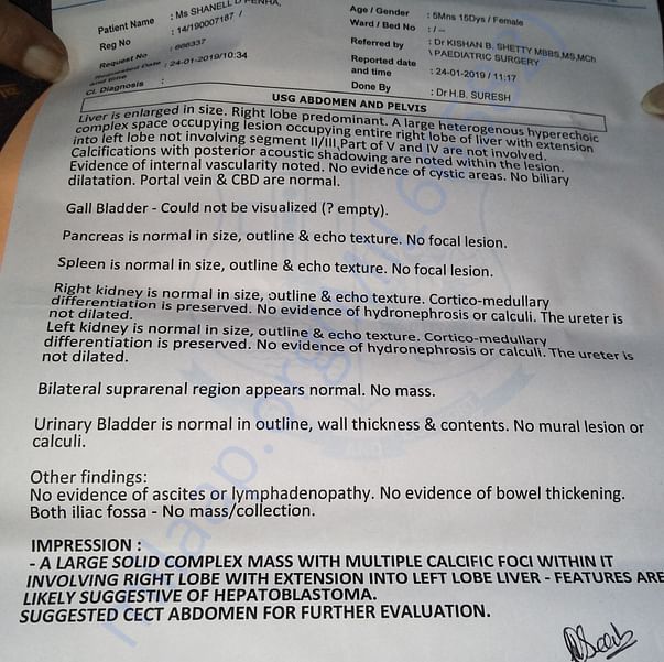 Medical Report