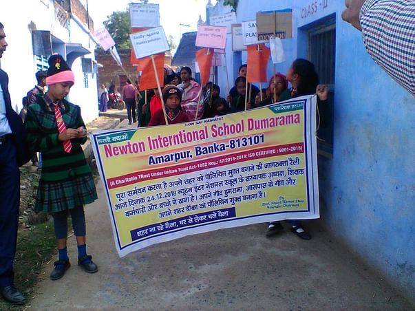 JAGRUKTA RALLY ON SAY NO TO PLASTICS