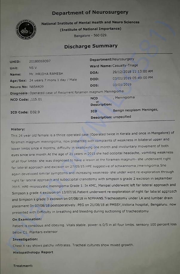 Medical records 2019