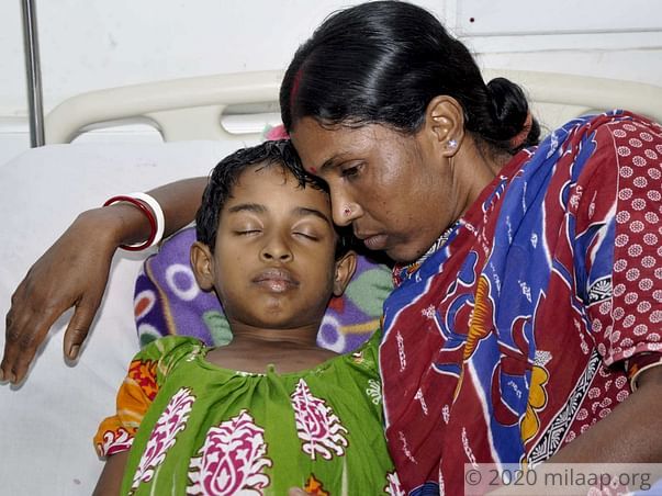 8-Year-Old With Deadly Tumor Thinks There Is A Demon In Her Belly