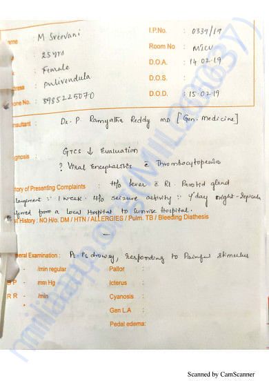 Hospital Document