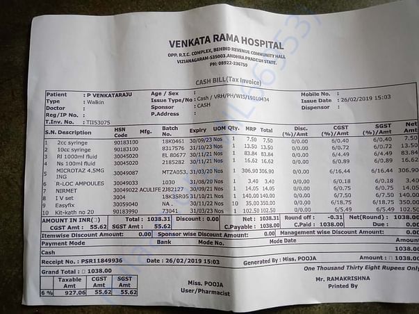 medical bills