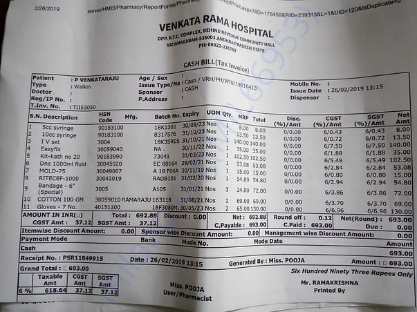 medical bills