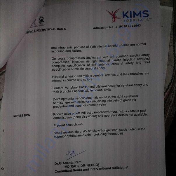 Medical Report