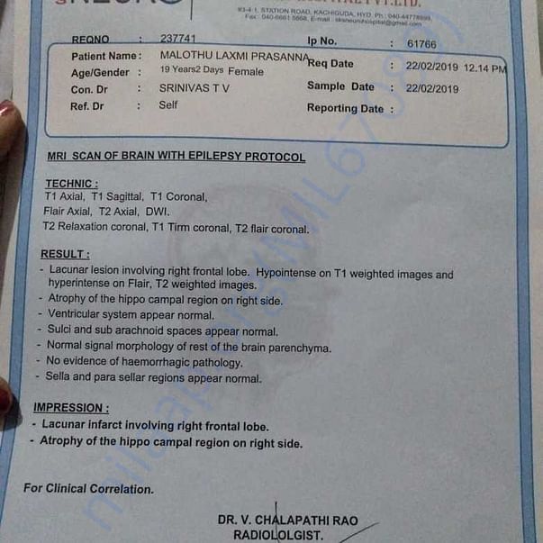 Medical Report