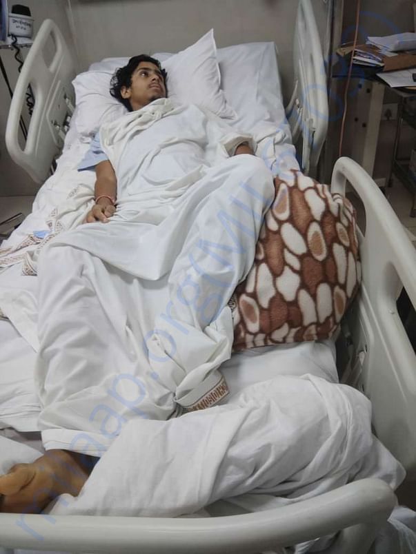 This is Mohan Krishan lying in the bed for more than 30 days now
