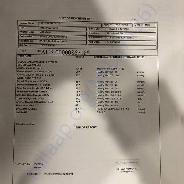 Medical Report