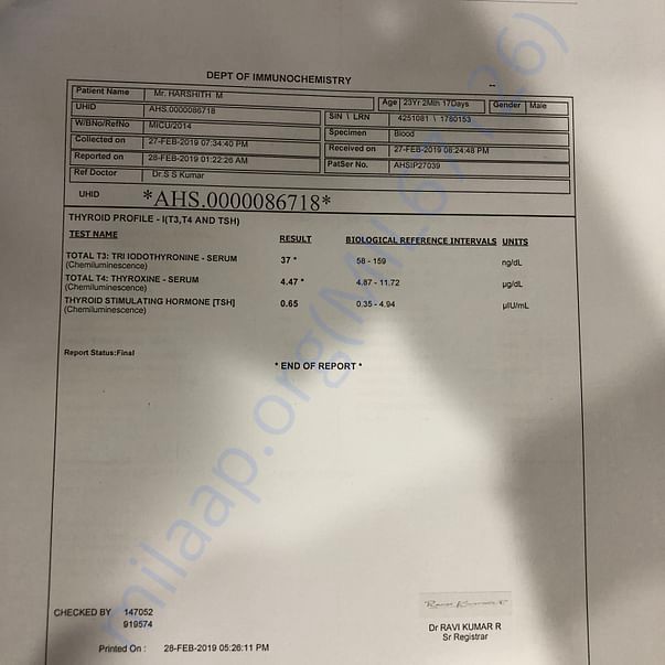 Medical Report