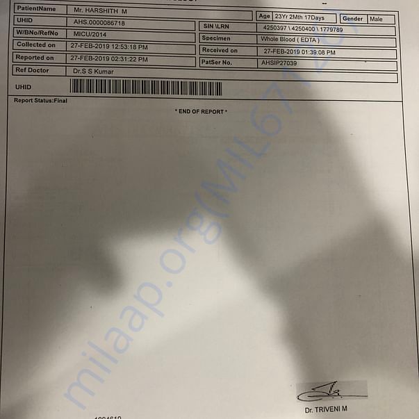 Medical Report