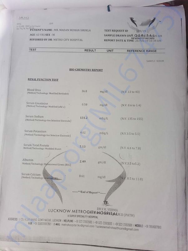 Biochemistry report