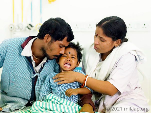 Jhumu needs your help to fight disease
