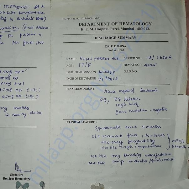 Medical Report