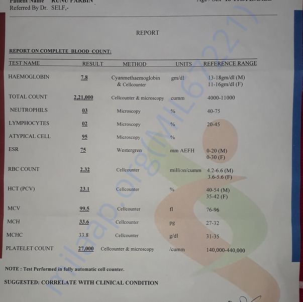 Medical Report