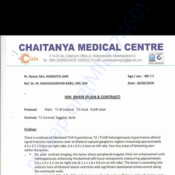 Medical Report