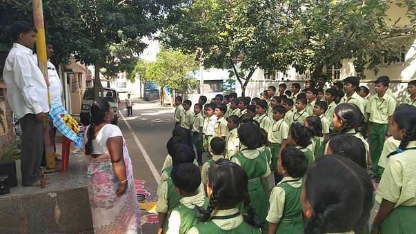Raising funds to feed the kids and expenses for the education