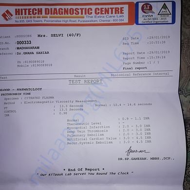blood test